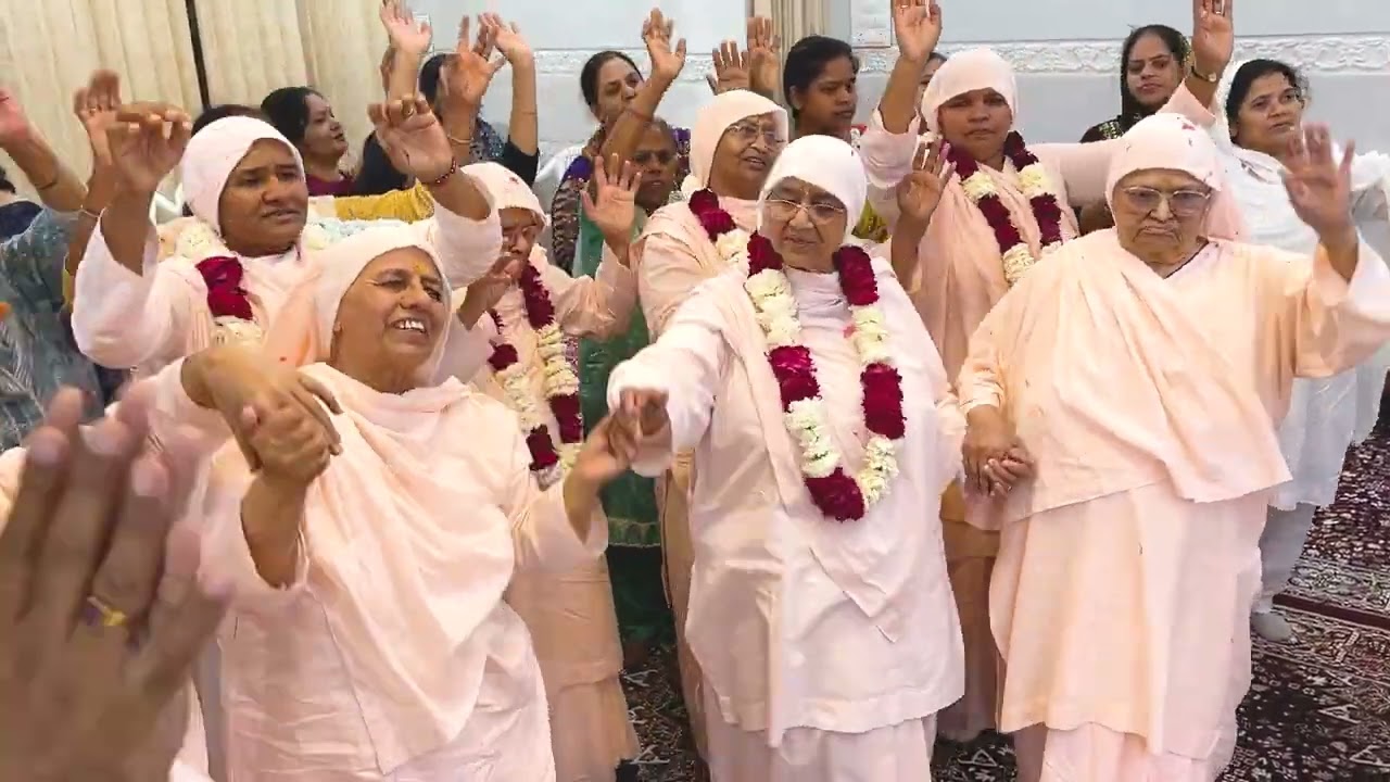 💐 🙏श्री सतगुरु नगर से  पधारे पूज्य संतो का हिसार आश्रम में स्वागत 🙏💐