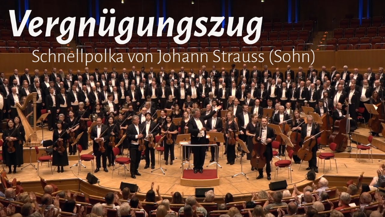 Vergnügungszug | Pleasure Train, op. 281- Polka by Johann Strauss II [w English subtitles] Choir MVC
