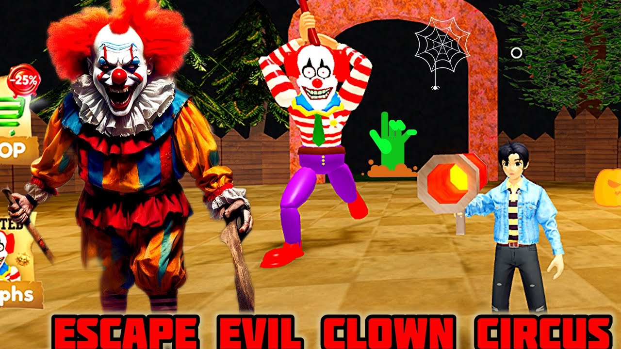 ESCAPE EVIL CLOWN CIRCUS [4K] | ROBLOX FULL GAMEPLAY 2024 #horrorgamesroblox