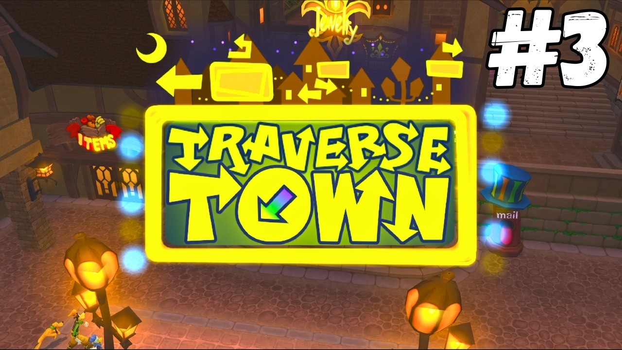 Kingdom Hearts Final Mix Full Game Walkthrough Part 3 | Traverse Town | LevelingOnLoop | 4K 60FPS