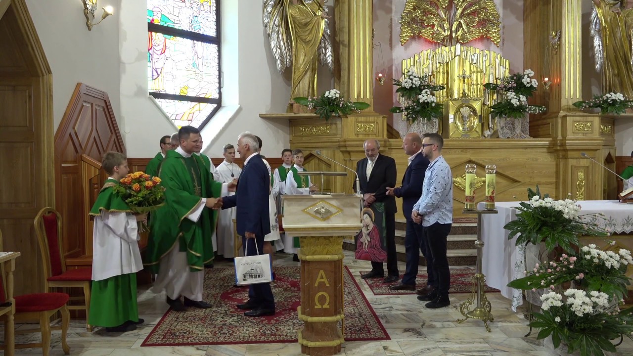 Tylicz Podziękowanie za posługę kapłańską Ks. Piotrowi Pietrucha.
