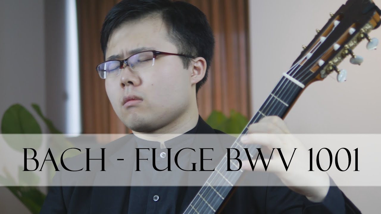 J. S. Bach | Fugue from Violin Sonata No. 1, BWV 1001 | Kevin Loh