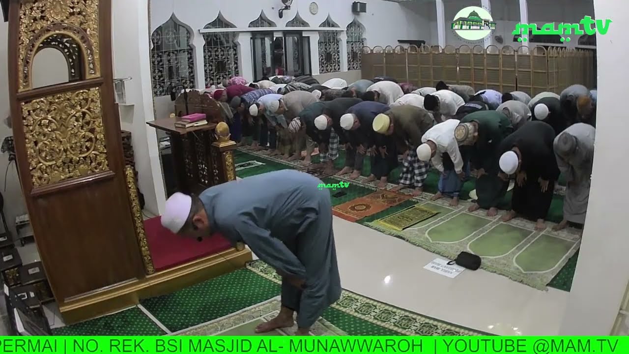 🔴LIVE |   SHOLAT MAGHRIB | MASJID AL-MUNAWWAROH KENTEN PERMAI PALEMBANG