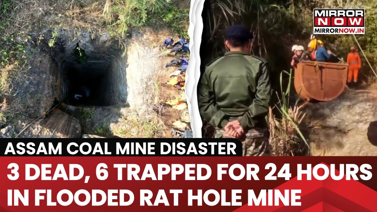 Assam Coal Mine Tragedy: Three Miners Dead, Six Stuck In Rat Holes, NDRF & SDRF Teams Rushed