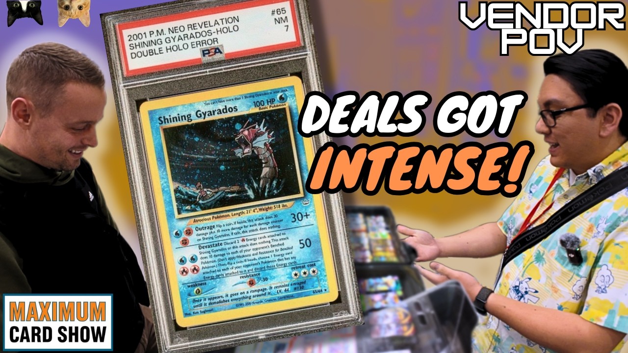 Chasing GRAILS All Weekend in Seattle! | Maximum Card Show | Vendor POV