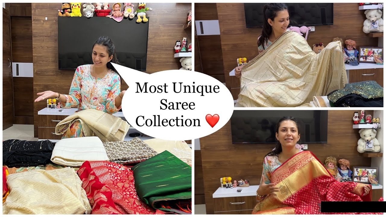 My Saree Collection ❤️ | Wedding Saree Gift From Mother in Law | Dr. Upasana Vohra