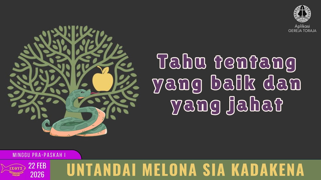 🔴 [LIVE] - IBADAH MINGGU GEREJA TORAJA JEMAAT MAMUJU// MINGGU, 22 FEBRUARI 2026