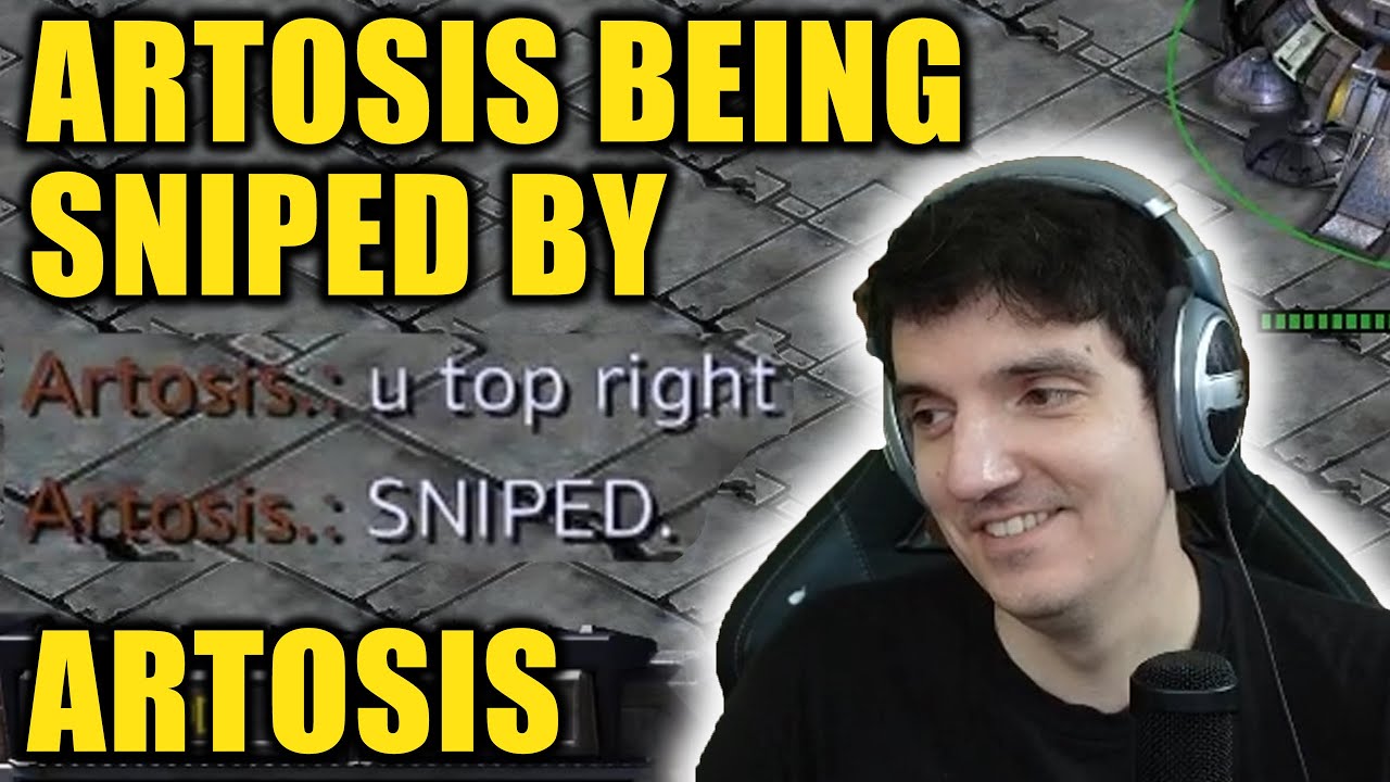 Artosis gets sniped by ARTOSIS - Artosis Clips - Starcraft: Remastered Broodwar