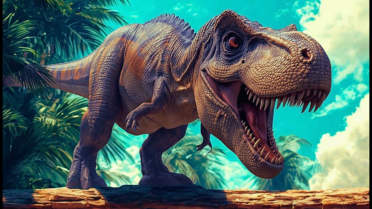 Idzie Wielki Rex! 🦖 Tup, Tup, ROAR! - Małe Nutki PIOSENKI DLA DZIECI