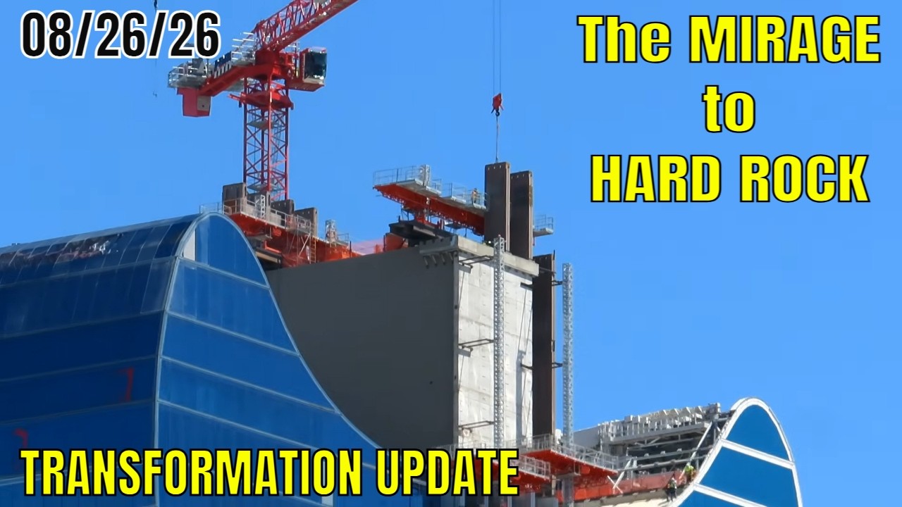 Обновление о реконструкции Mirage в Hard Rock Hotel от 26.08.2026