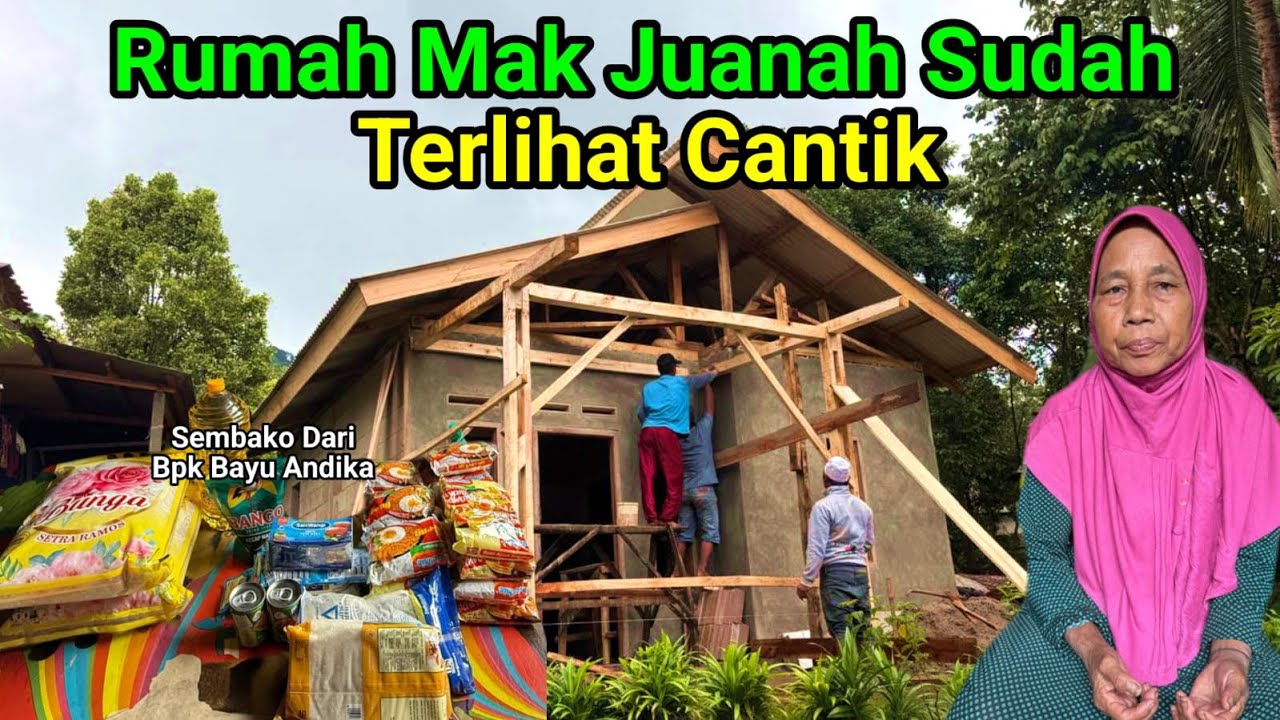 Cianjur Ke Bogor Menghantarkan Sembako Dari Bapak Bayu Andika Dan Melihat Progres Rumah Mak Juanah