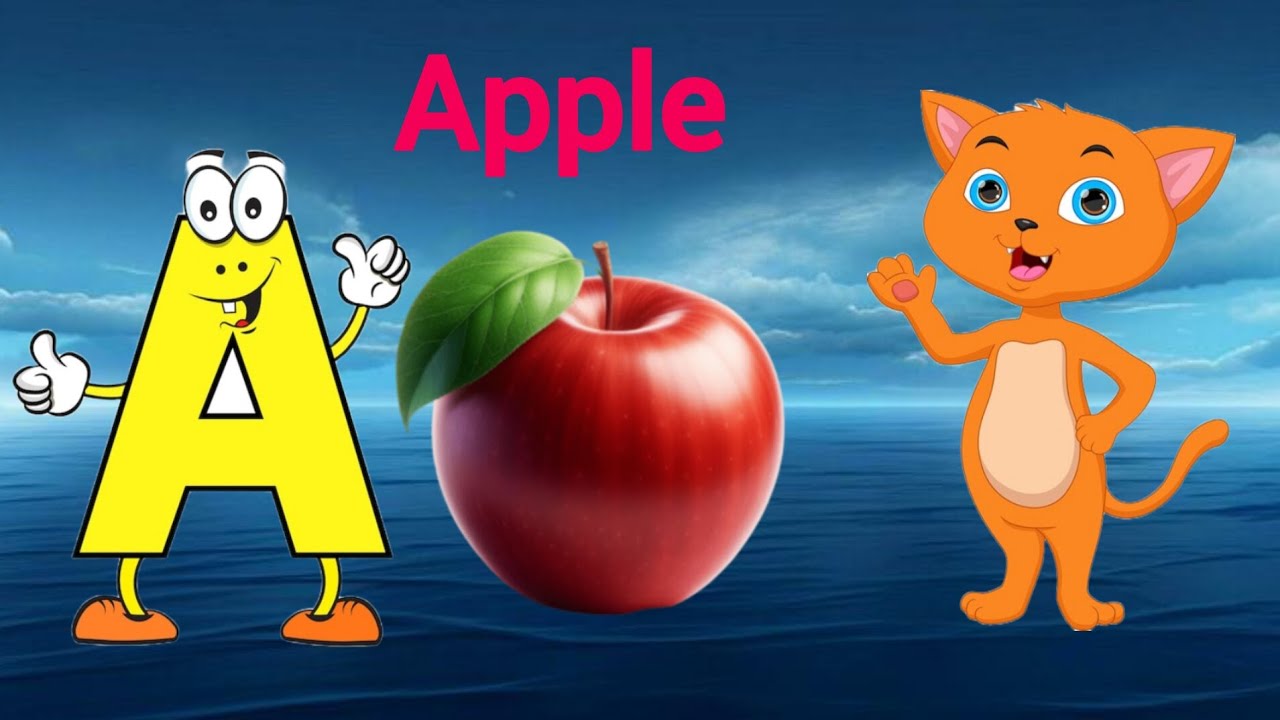 Phonics Song 2 with TWO Words in 3D - A For Airplane -ABC Alphabet Songs with Sounds for Children 75