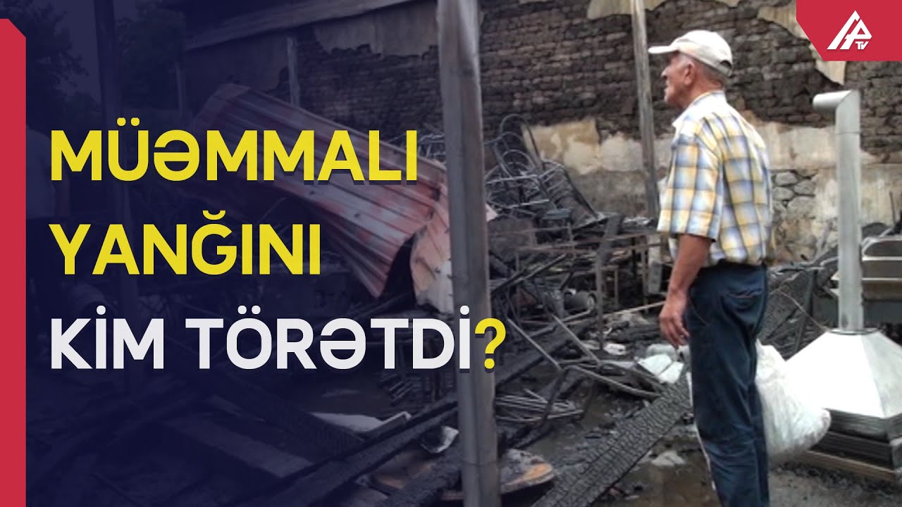 İsmayıllıda evlər və mağaza od tutub yandı – APA TV
