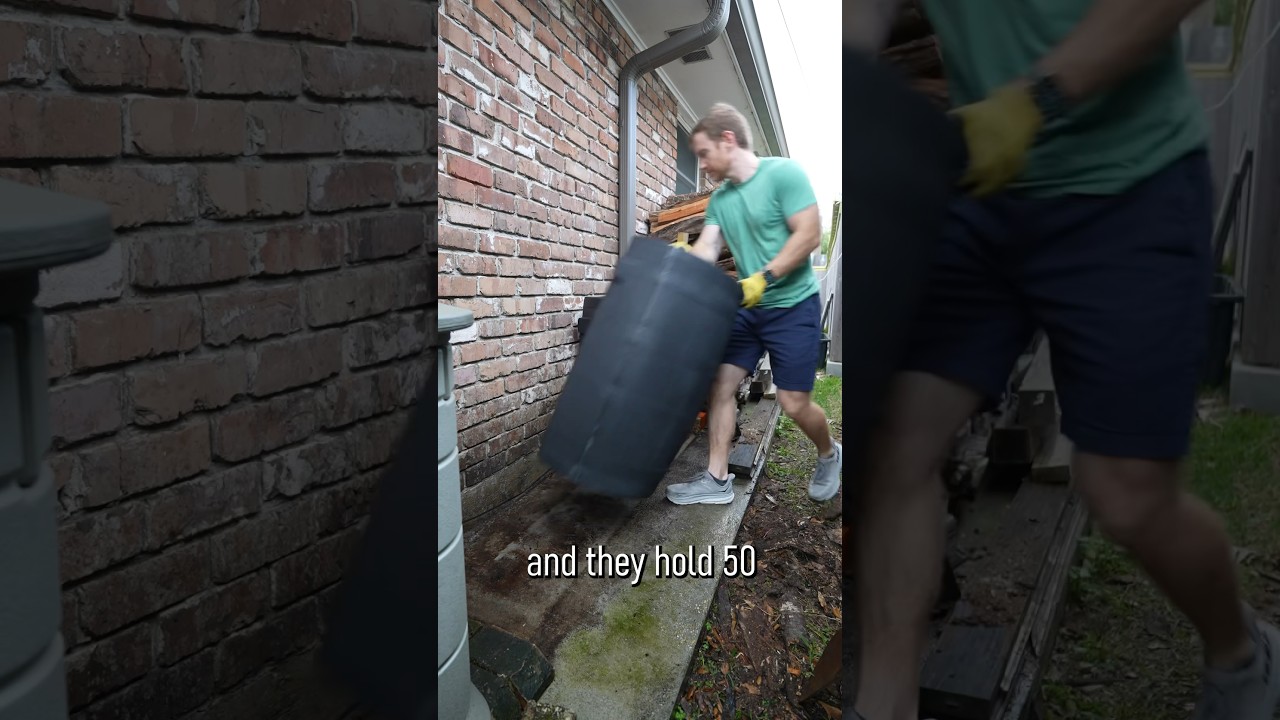 Rain Barrel Project in 59 Seconds