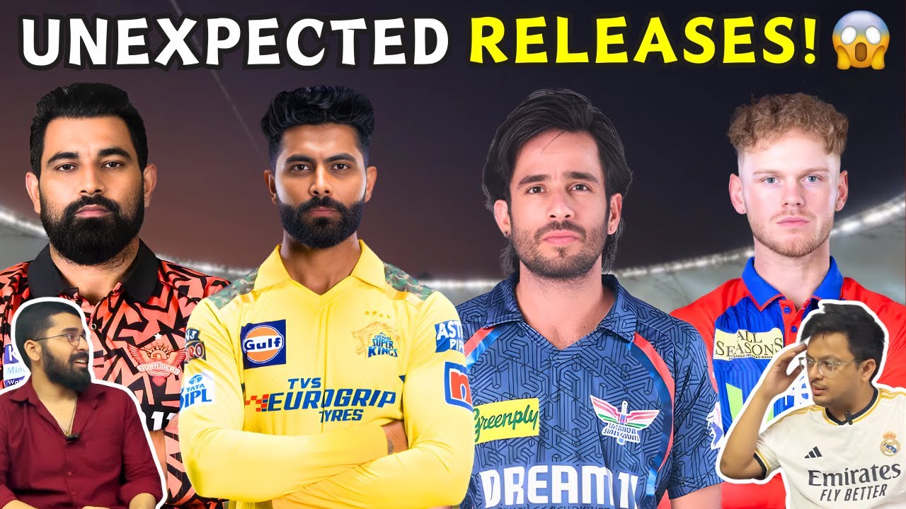 IPL 2026: FINAL RETENTION LIST & BIGGEST SURPRISES (SRH, CSK, MI, LSG, DC)