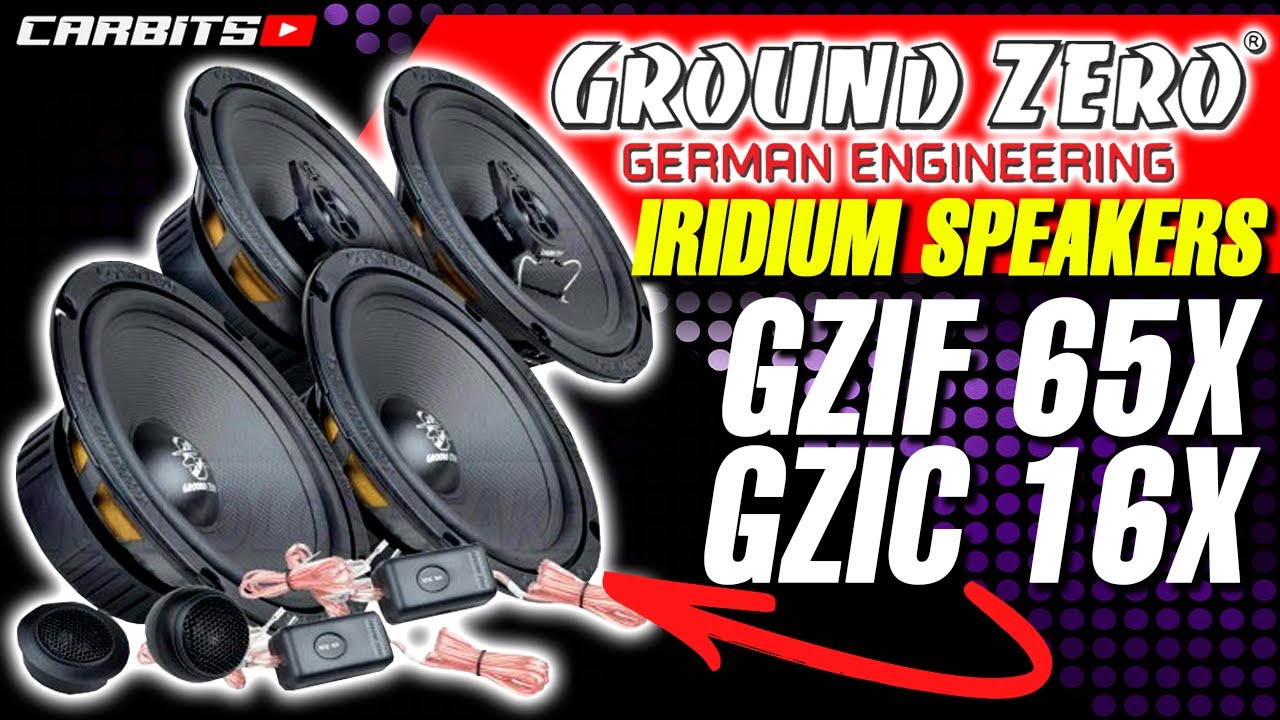 Динамики Ground Zero Iridium — GZIF 65X и GZIC 16X | Распаковка и обзор | Honda Brio RS | #CARBITS