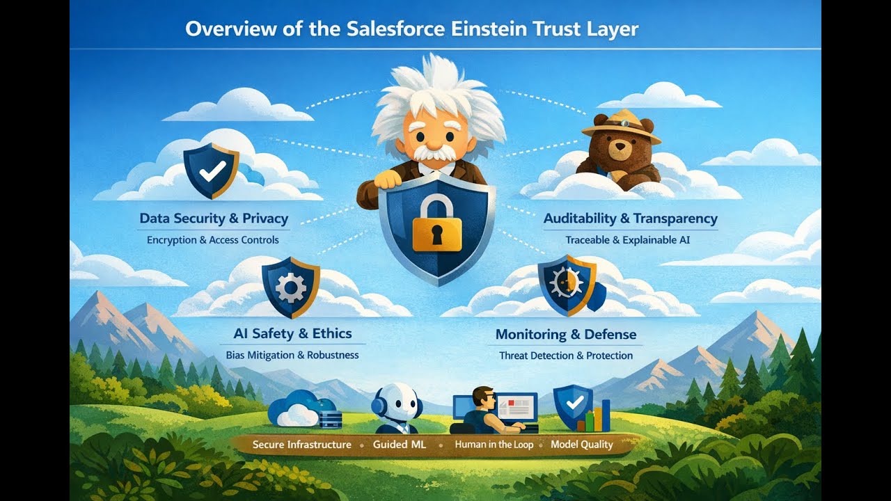 #3 - Обзор уровня доверия Salesforce Einstein с использованием @sfdcpanther #agentforce #sfdcpanther
