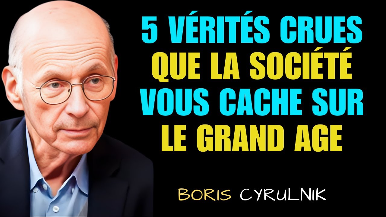 5 vérités inconfortables sur le grand âge que la société vous cache (ASMR) | Boris Cyrulnik