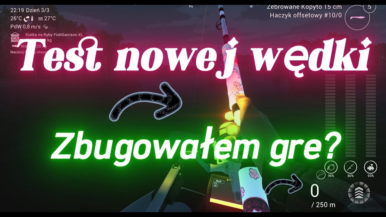 Fishing Planet - Setup offsetowy buguje grę? - Offset setup bugged Game? Okonie nilowe - Kongo