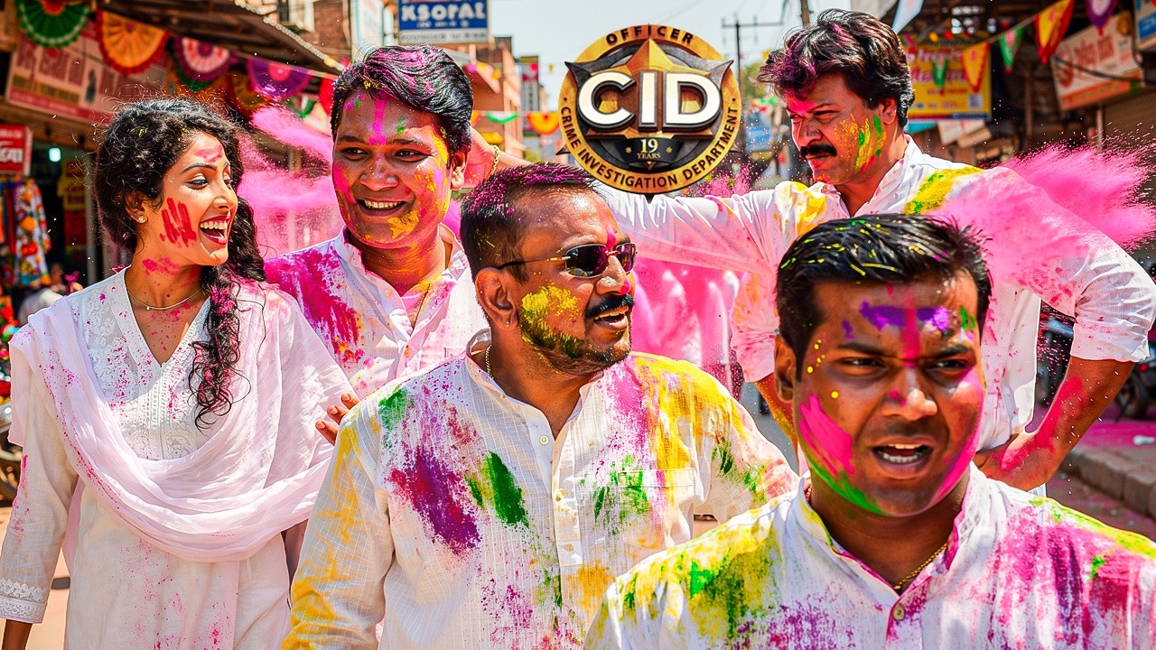CID Team Ki Rangon Bhari Holi 🎨 | Jashan Se Bhara Celebration | CID Holi Special |