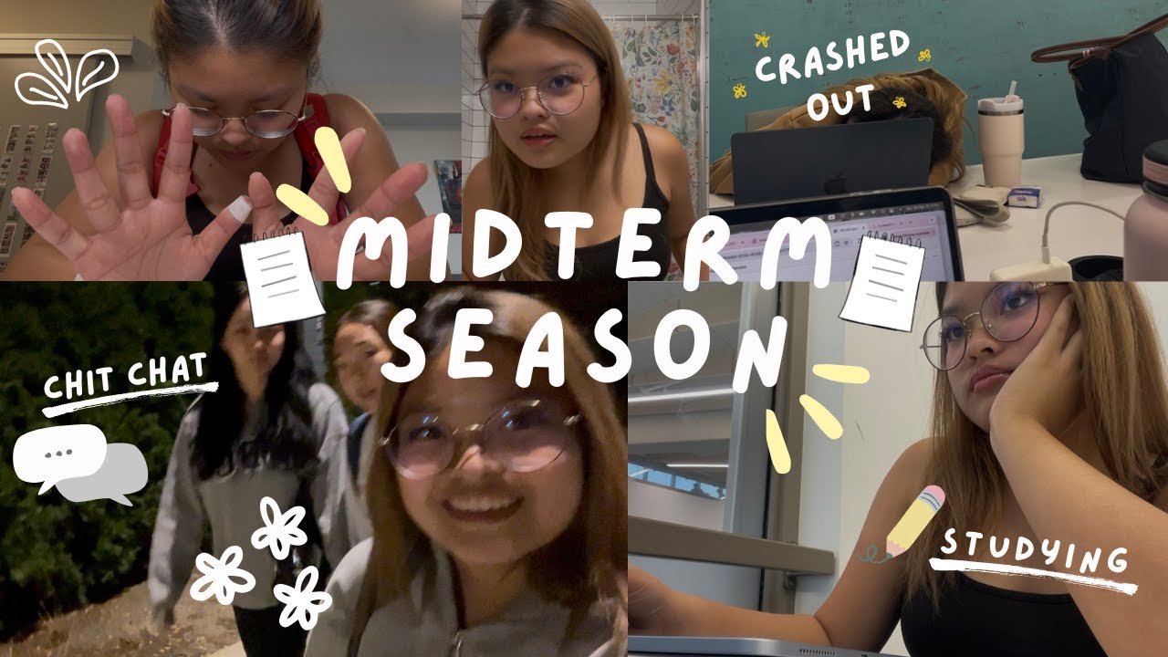 It's Midterm Season | nursing vlog, studying, cooking & more!