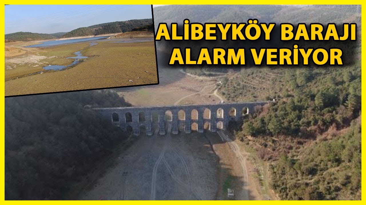 Alibeyköy Barajı Son 10 Yılın En Düşük Seviyesinde