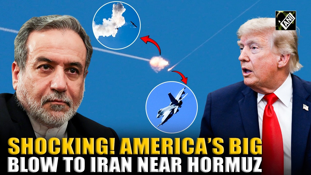 U.S. shoots down Iranian one-way drones heading towards Hormuz as peace talks reach final stage