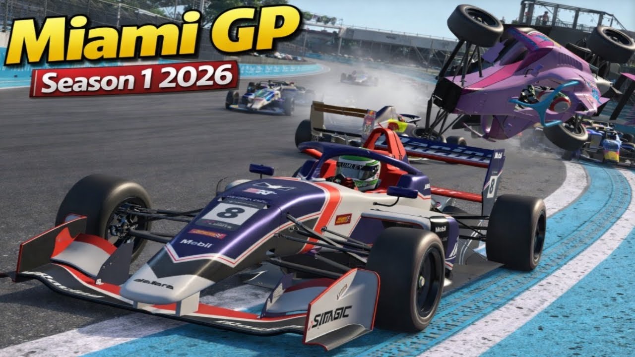 iRacing Super Formula Lights at Miami GP | Season 1 2026