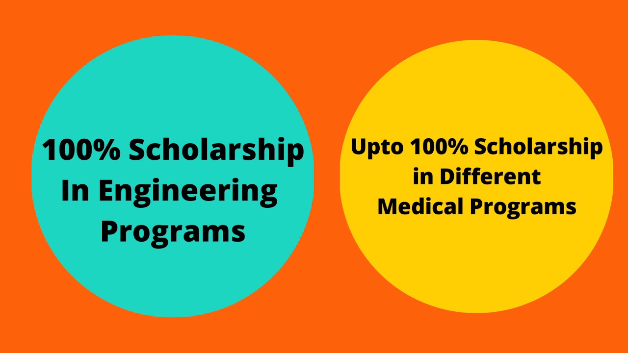 HOW WE GET 100% SCHOLARSHIP IN ENGINEERING PROGRAMS?
