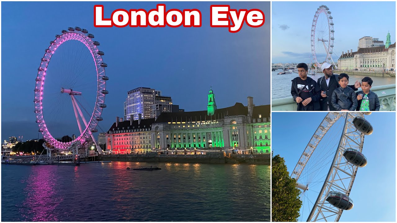 London Eye time lapse/the place of Westminster/Landmark 2021