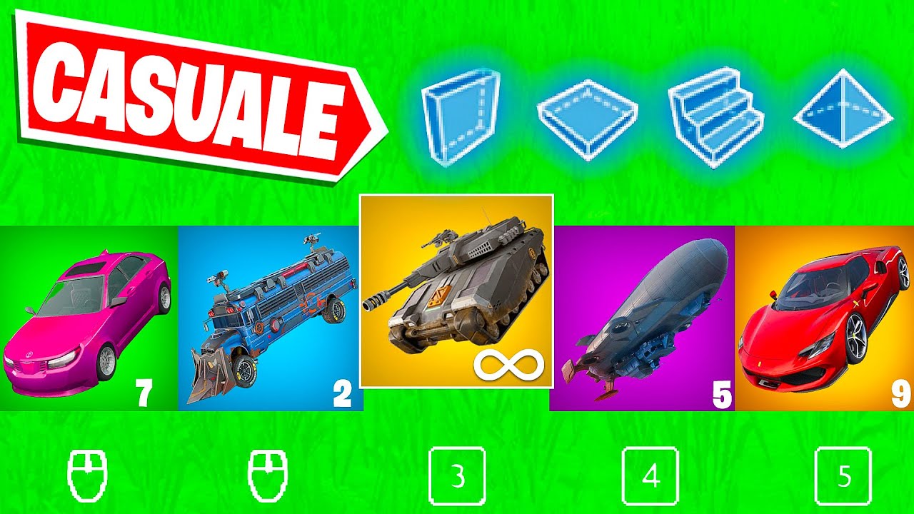 LA RANDOM VEICOLI CHALLENGE SU FORTNITE!