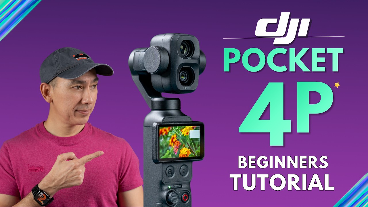 DJI OSMO POCKET 4P Tutorial: Beginner's Guide and How to Use