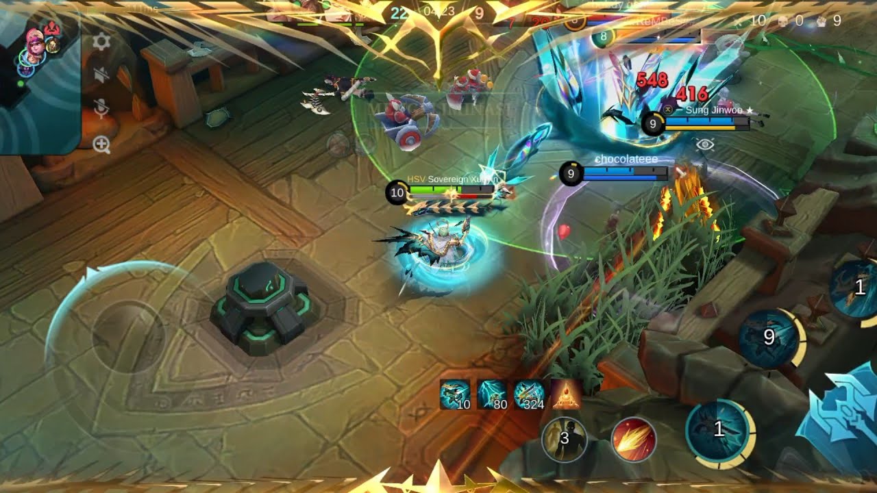 Mobile Legends gameplay — 【Brawl】 Nih skin tidak direkomendasikan, bikin nge-lag 🗿