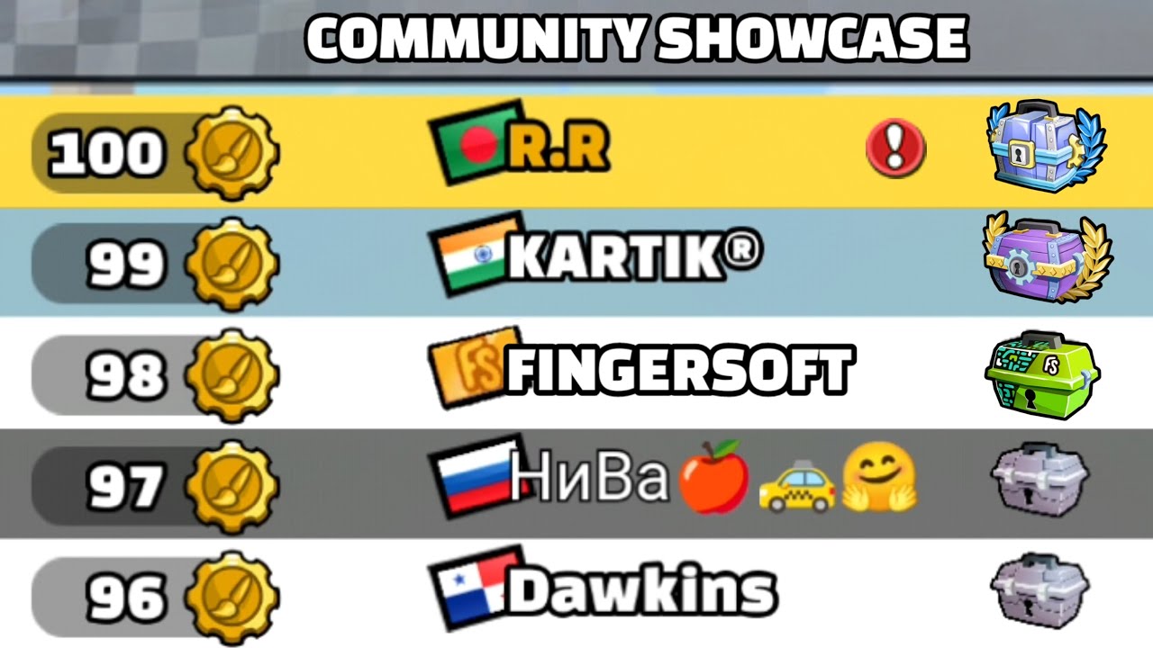 BIG REWARDS! 😱 COMMUNITY SHOWCASE EVENT  - TRIAL & ERROR | Hill climb racing 2