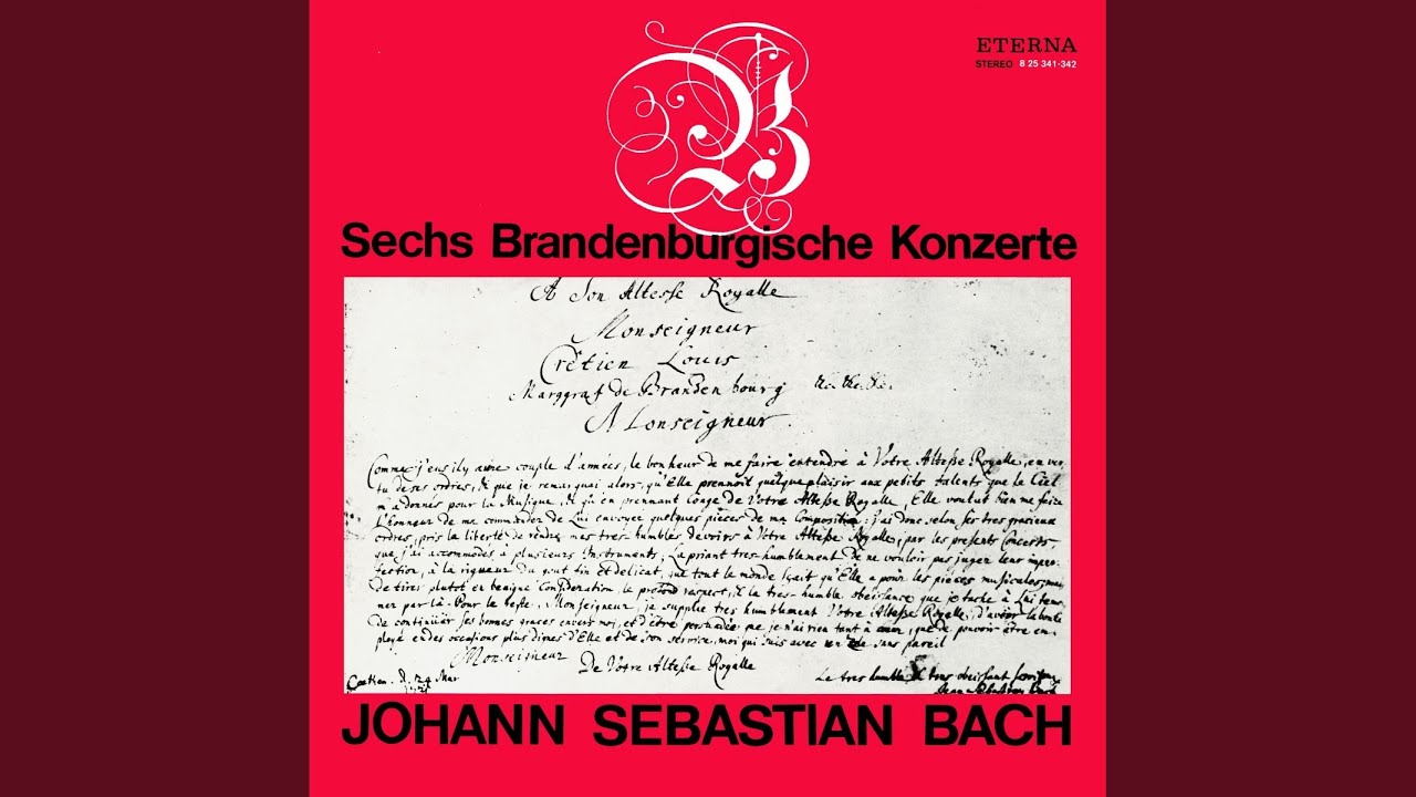 Brandenburg Concerto No. 3 in G Major, BWV 1048: III. Allegro (Remastered)
