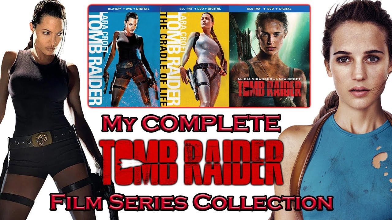 Моя ПОЛНАЯ коллекция фильмов серии Tomb Raider на Blu-Ray (обзор) (Анджелина Джоли, Алисия Викандер)