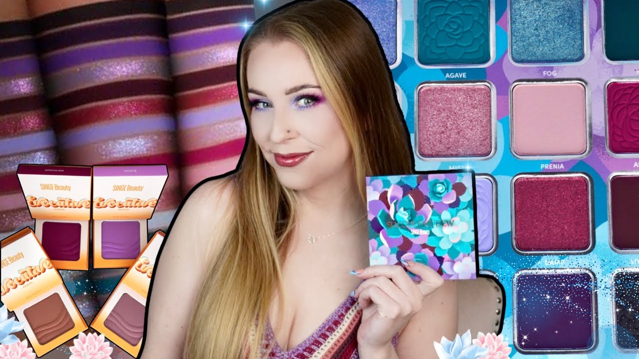 SUCCULENT DEW PALETTE & 4 NEW EVOCATIVE BLUSH SHADES | Singe Beauty