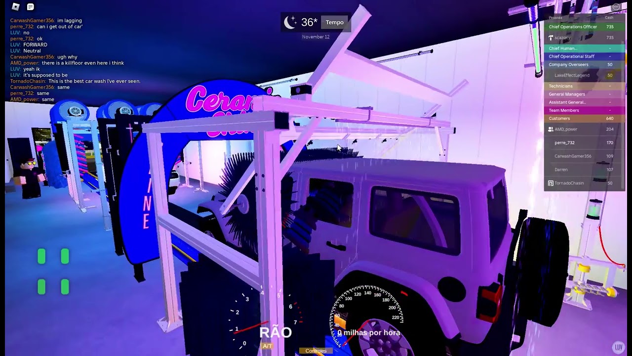 Roblox LUV car wash