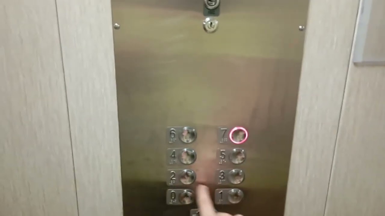 LAST RIDE! 2016 OTIS Novel Holeless Hydraulic Elevator in Edificio Verdes Campos at Zona 07