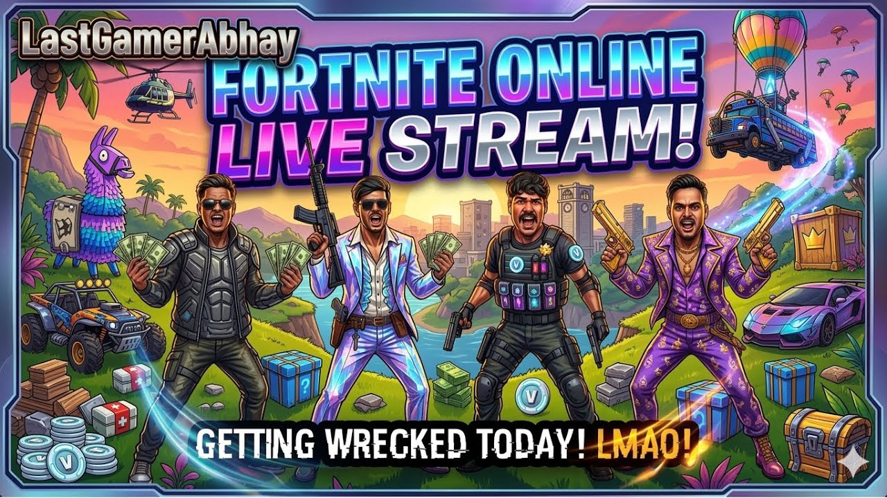 Fortnite Ranked Grind: Aaj Victory Royale hi chahiye! 🏆 [PS5 LIVE]