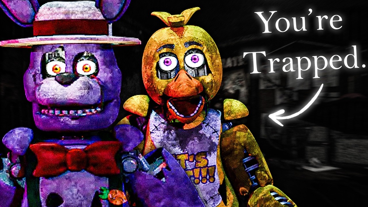 FNAF But Springtrap Trapped You In a Springlock Suit..