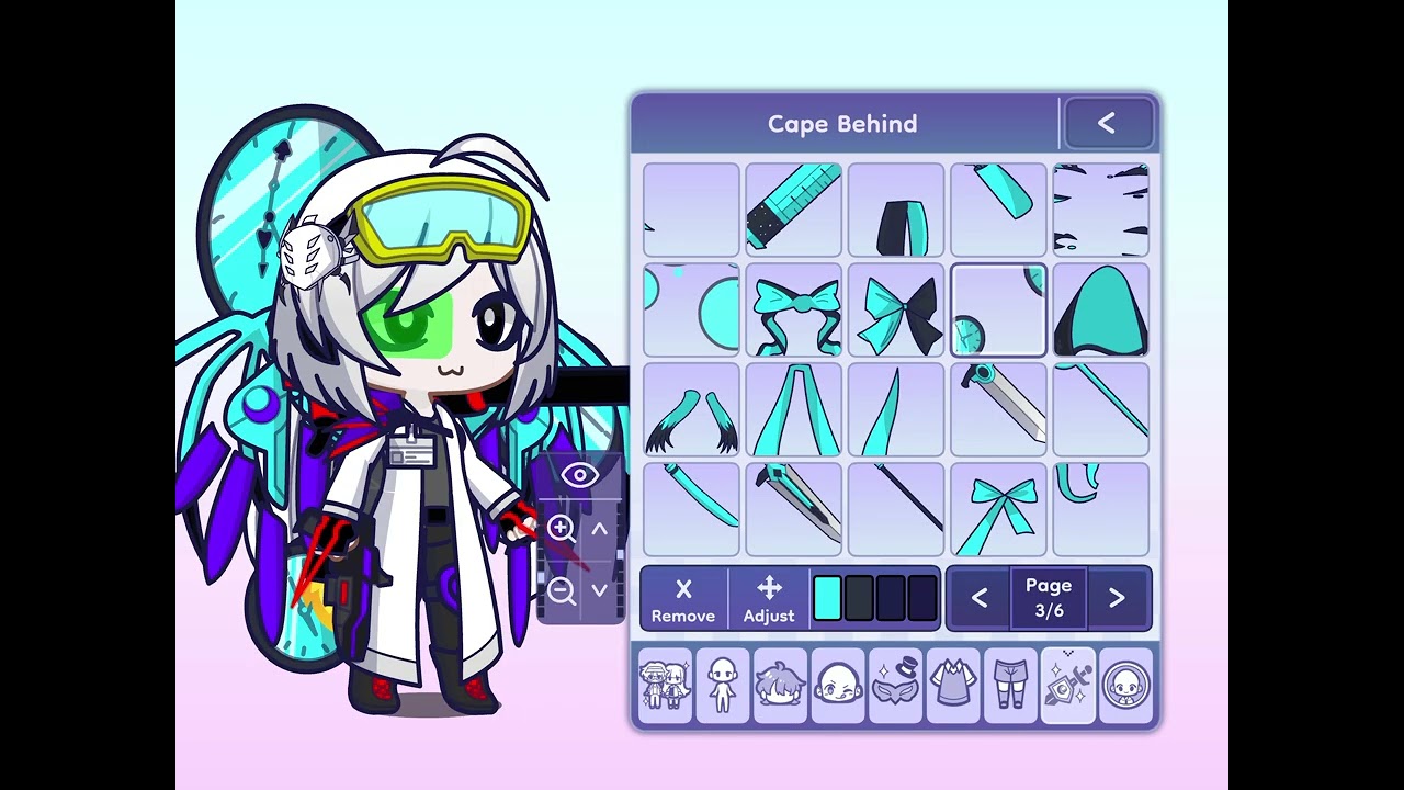 Updating my gacha life oc