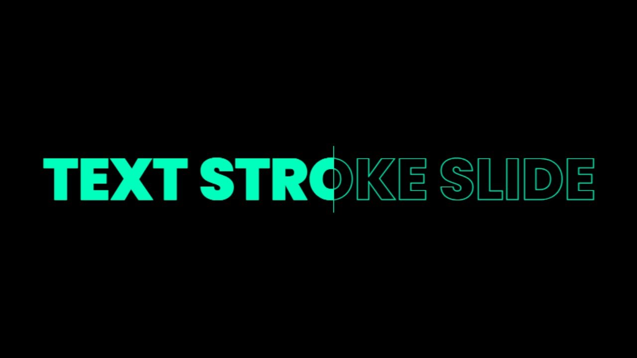 How to Add Text Stroke Slide Animation in Elementor 2022 | WordPress Tutorial 2022