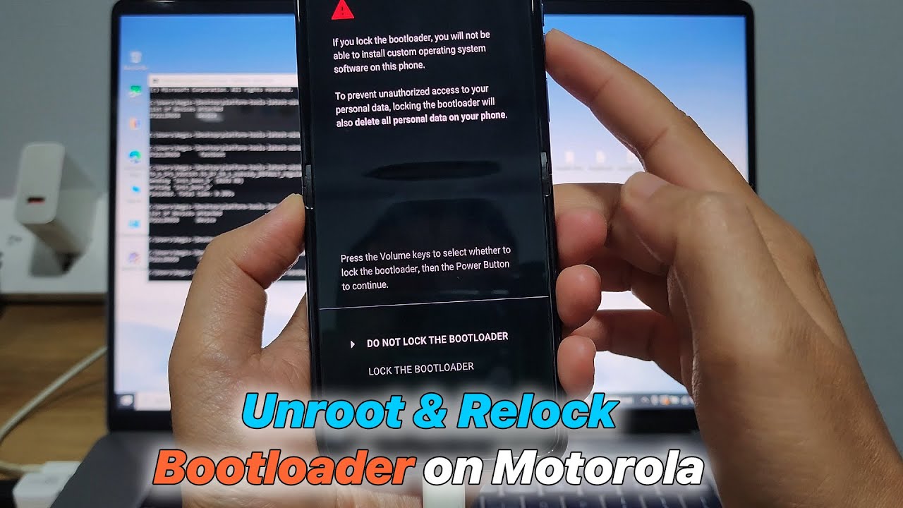 How to Unroot and Relock Bootloader on Motorola