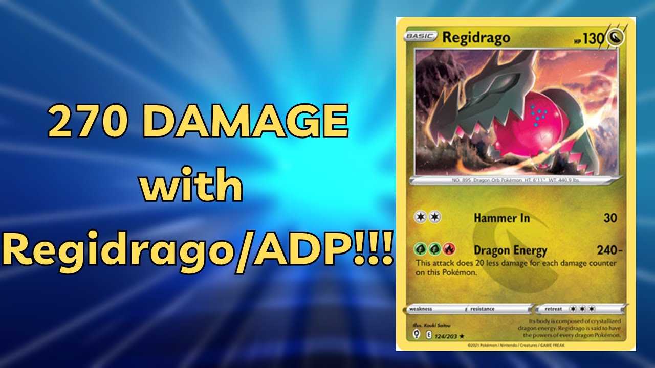 Regidrago/ADP does 270 DAMAGE!!!- Expanded Deck Showcase PTCGO