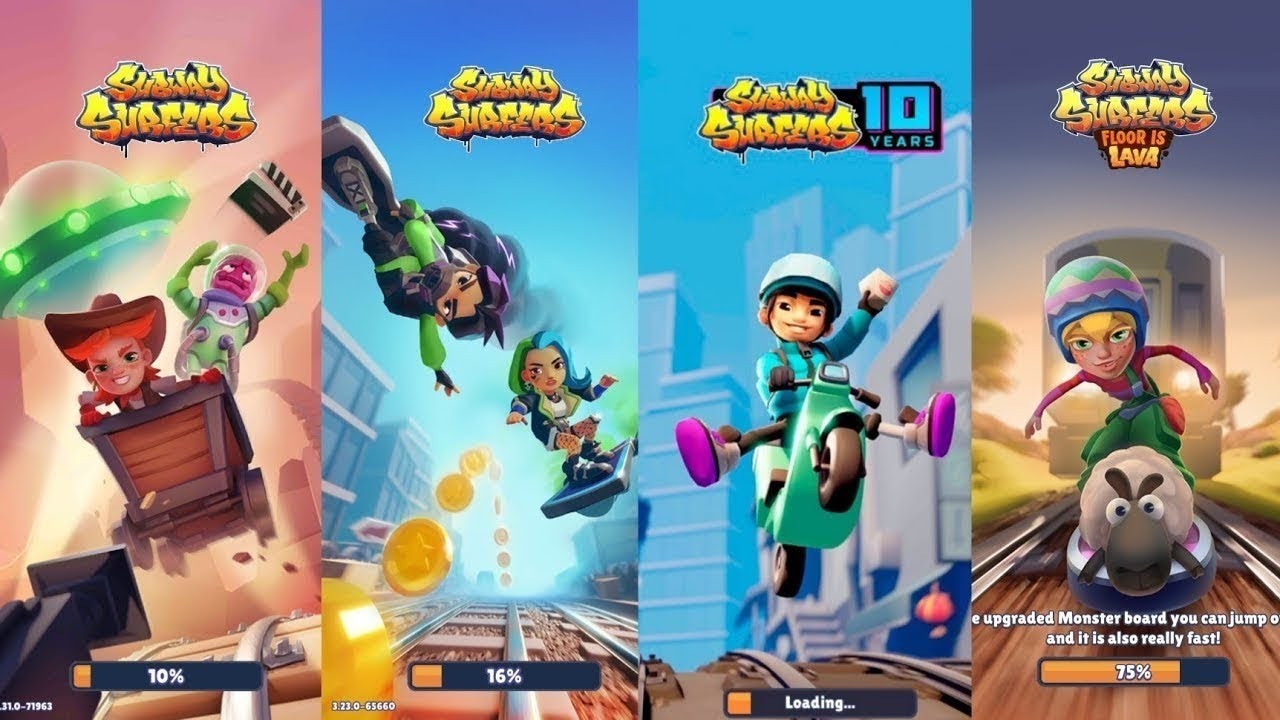 Subway Surfers : Hollywood 🆚 Shenzhen Showdown 🆚 Shenzhen 🆚 Ireland 4 Different Challenges in 2025