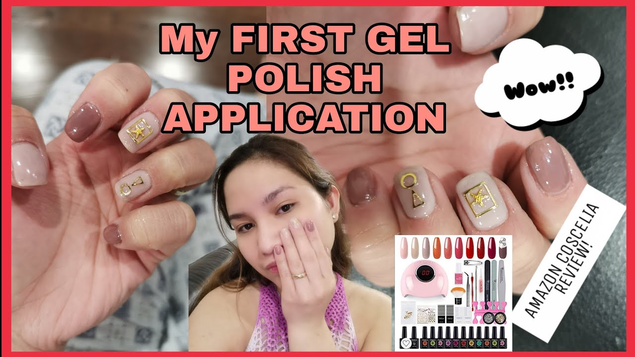 TESTING COSCELIA GEL POLISH SET FROM AMAZON (FIRST TIME)