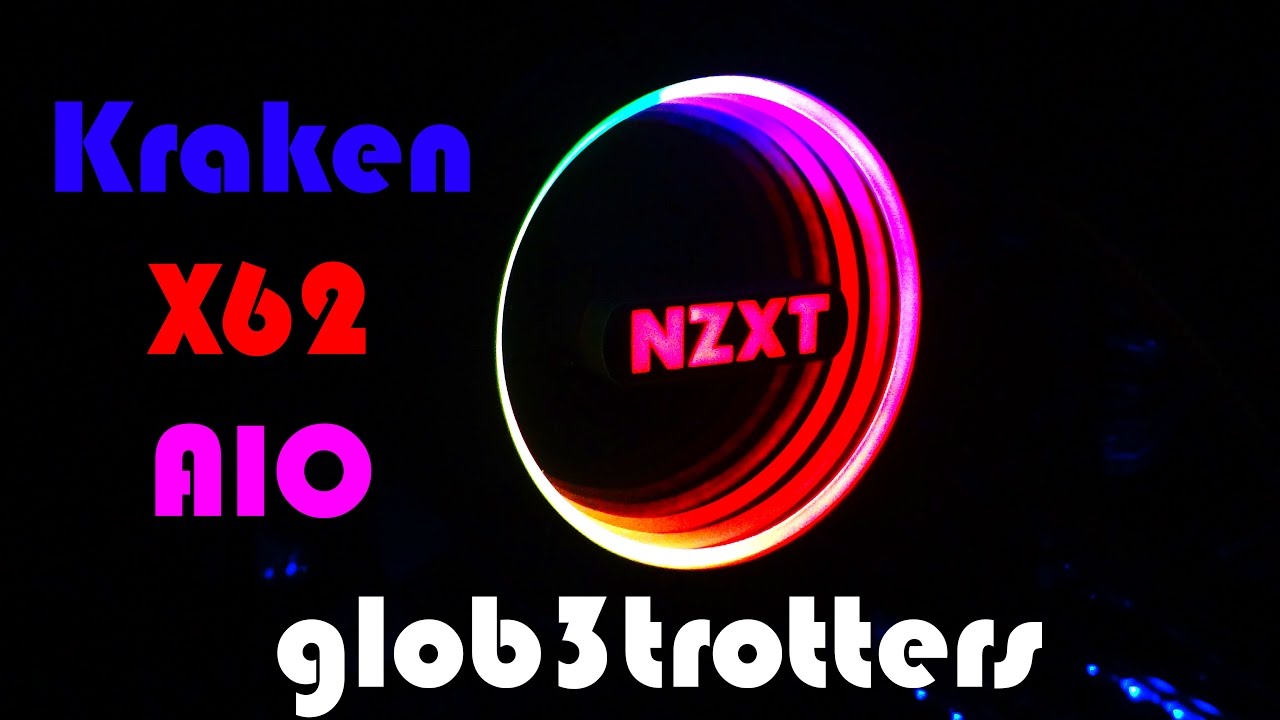 NZXT Kraken X62 AIO 280 mm - RGB Magic & CAM Software - Preview
