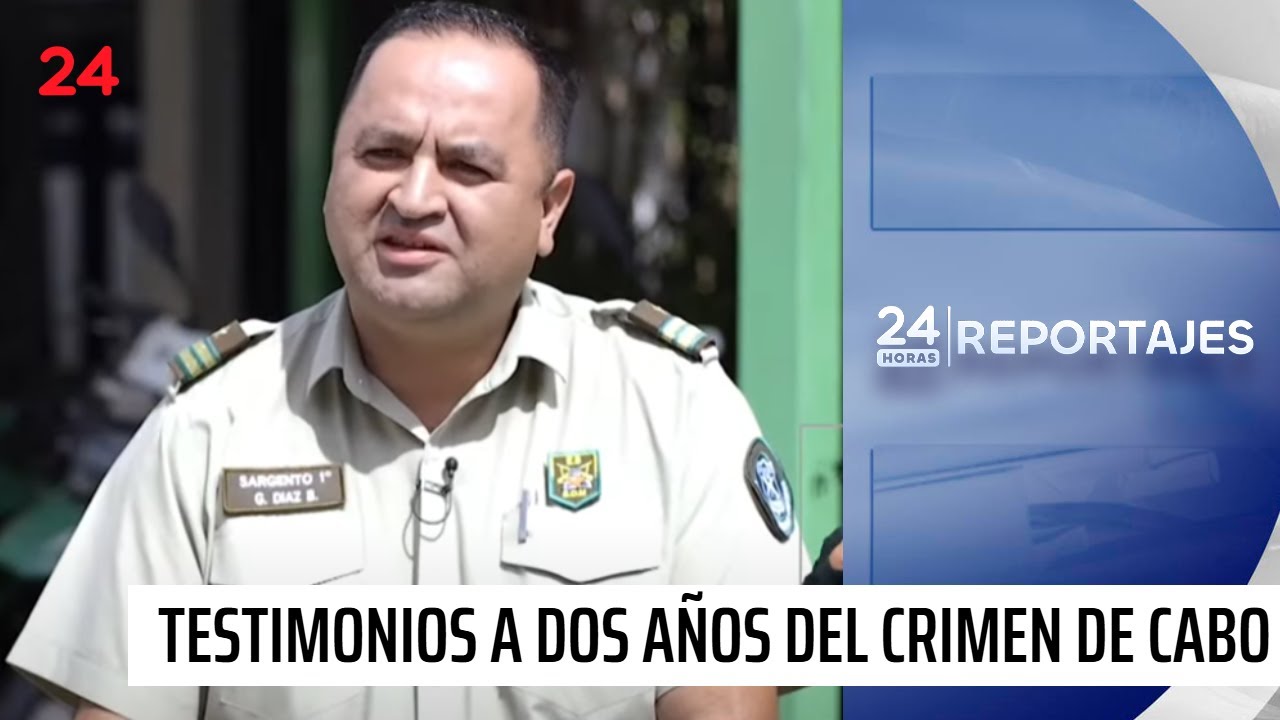 Testimonios inéditos a dos años del crimen del cabo Palma | 24 Horas TVN Chile