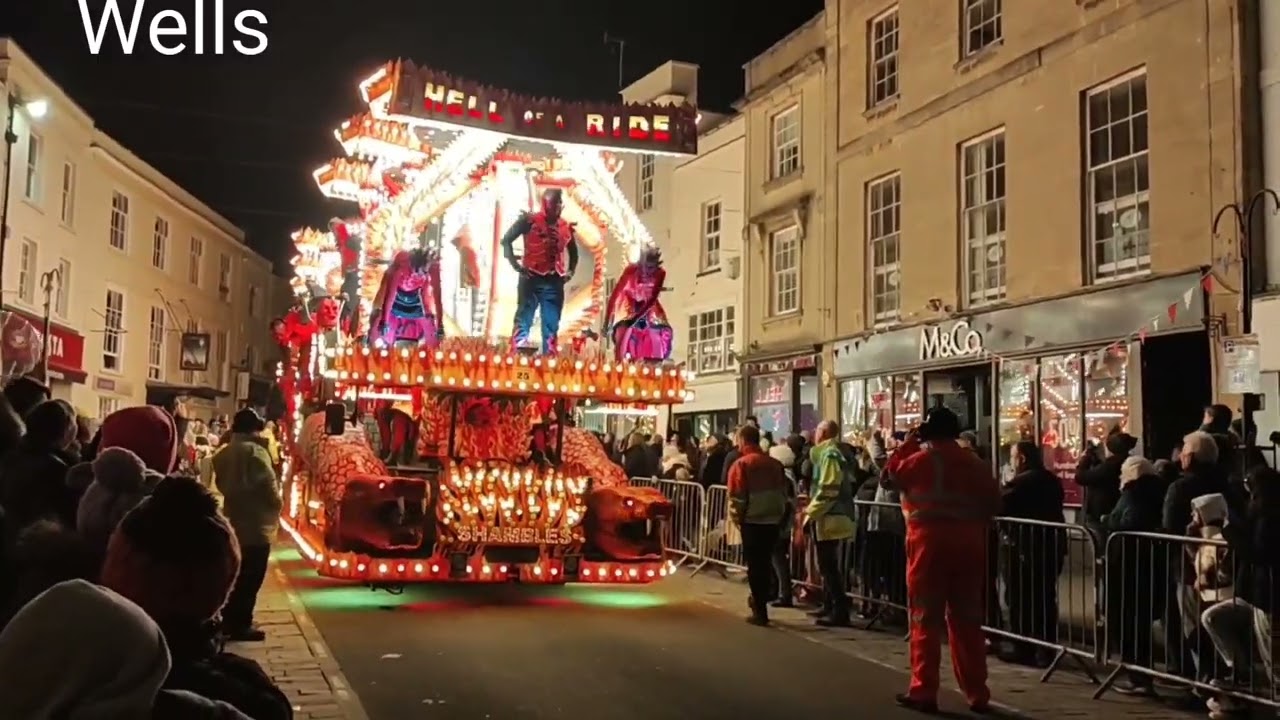 Shambles Carnival Club Hell of a Ride at Glastonbury and Wells Carnival 22